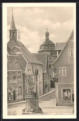 AK Staffelstein / Lichtenfels, Annakapelle & Stadtturm