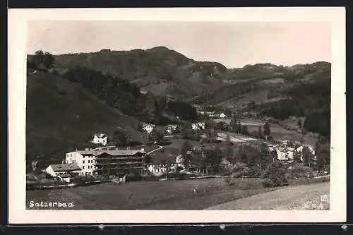 AK Kleinzell /N.-Oe., Salzerbad, Ortsansicht