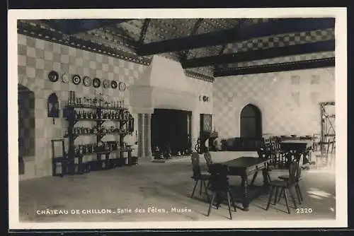 AK Chillon, Chateau-Salle des Fetes, Musèe