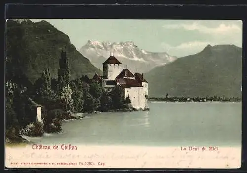 AK Chillon, Le Chateau-La Dent du Midi
