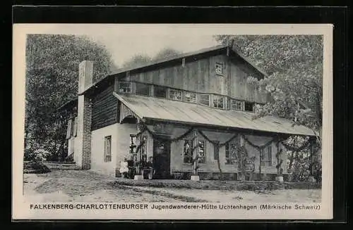 AK Uchtenhagen / Mark, Falkenberg-Charlottenburger Jugendwanderer Hütte