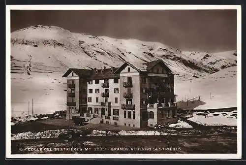 AK Sestriere, Colle del Sestrières, Grande Albergo Sestrières
