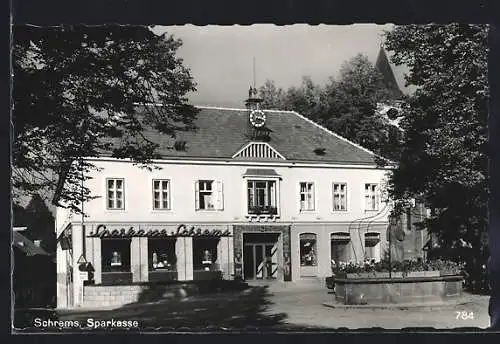 AK Schrems /N.-Oe., Partie mit Sparkasse