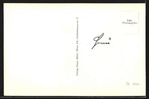 AK Pölla, Wegscheid am Kamp, Teilansicht mit KIrche