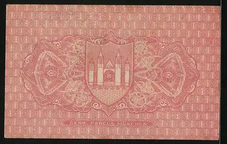 Notgeld Merseburg 1920, 10 Pfennig, Kontroll-Nr. 733220