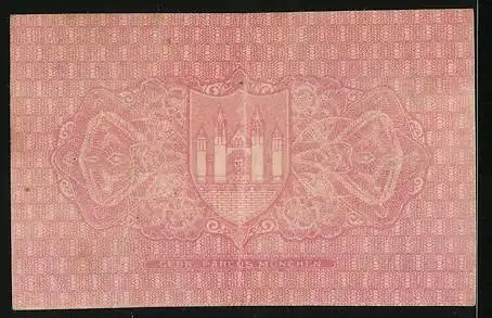 Notgeld Merseburg 1920, 10 Pfennig, Kontroll-Nr. 517384