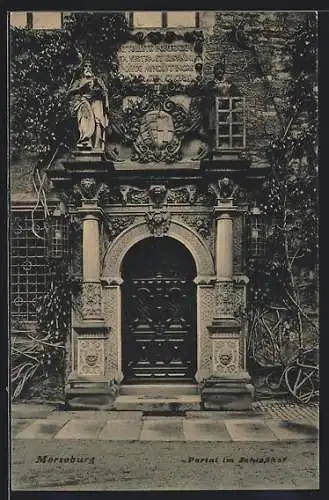 AK Merseburg, Portal am Schlosshof