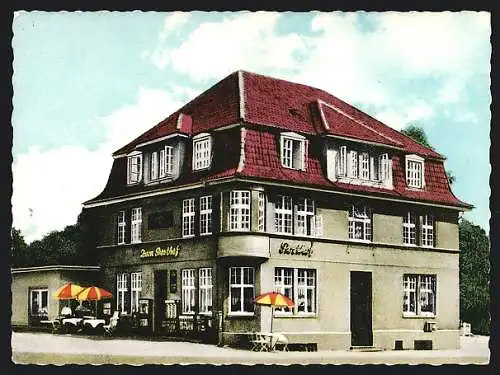 AK Lauenburg / Elbe, Hotel zum Posthof, Hamburger Strasse 1