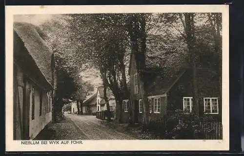 AK Nieblum, Dorfstrasse