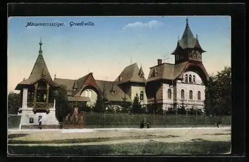 AK Máramarossziget, Groedl-villa