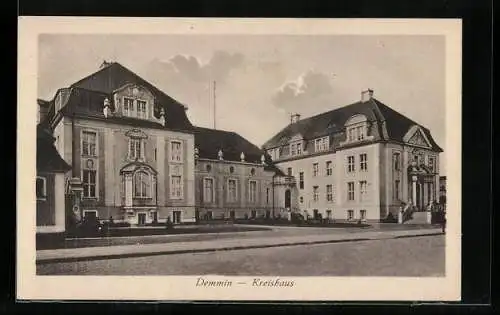 AK Demmin, Ansicht vom Kreishaus