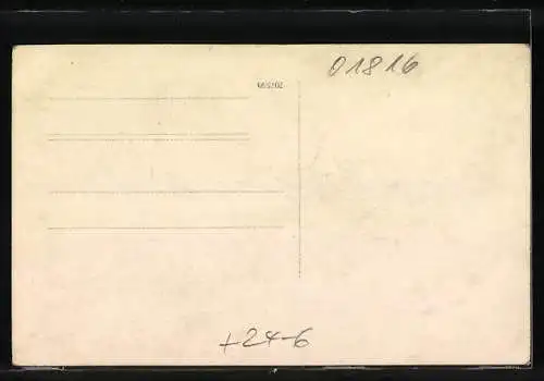 AK Gottleuba, Unwetterkatastrophe im Juli 1927, zerstörte Häuser