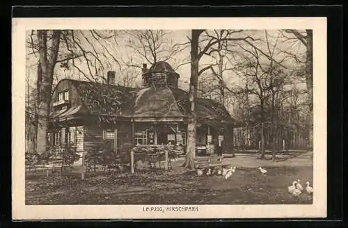 AK Leipzig, Gasthaus im Hirschpark