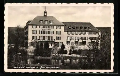 AK Brambach i. V., Hotel Radium-Kurhof