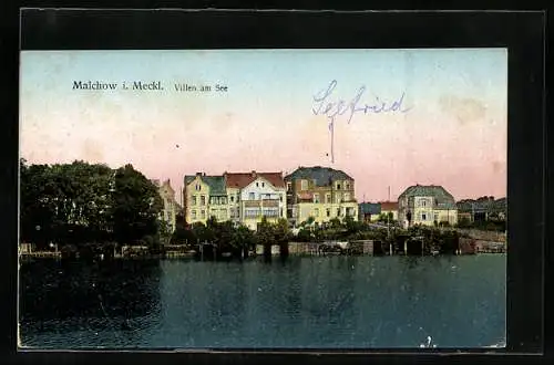 AK Malchow i. Meckl., Villen am See