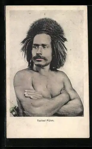 AK Typical Fijian, Portrait