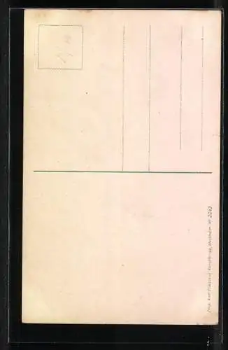 AK Junge Norwegerin in einem Trachtenkleid