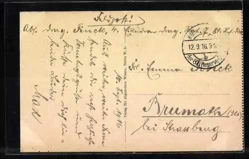 AK Im Dorfe, Russisches Pferdegespann