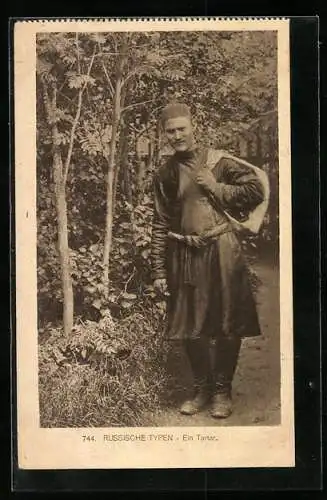 AK Russischer Tartar im Park