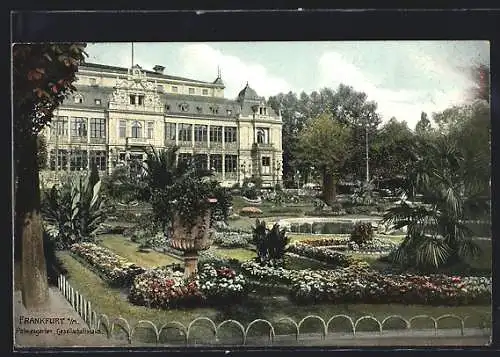 AK Frankfurt-Westend, Palmengarten und Gesellschaftshaus