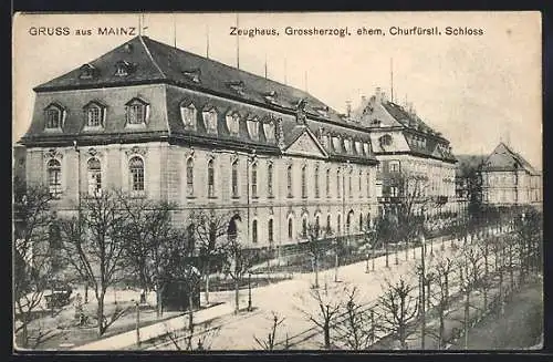AK Mainz, Zeughaus und Schloss