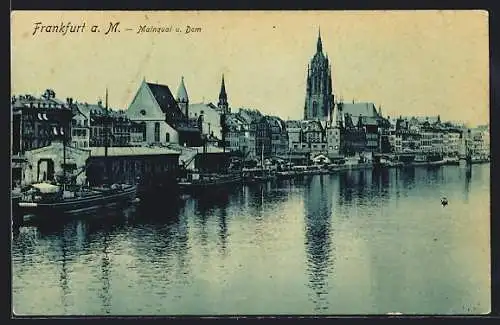 AK Alt-Frankfurt, Mainquai und Dom