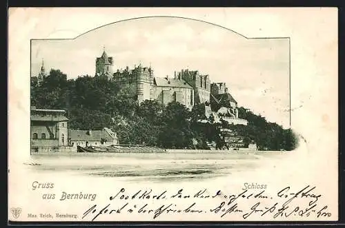 AK Bernburg, Schloss, Panorama