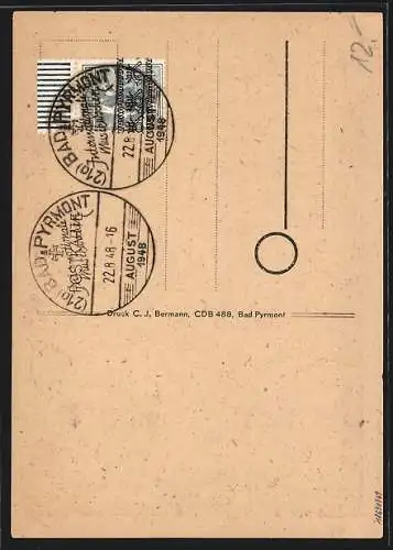 AK Bad Pyrmont, Internationale Musikwochen 1948, Dirigent