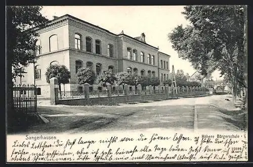 AK Sangerhausen, Die Höhere Bürgerschule