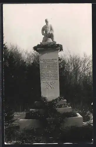 Foto-AK Bad Ems, Partie am Kriegerdenkmal