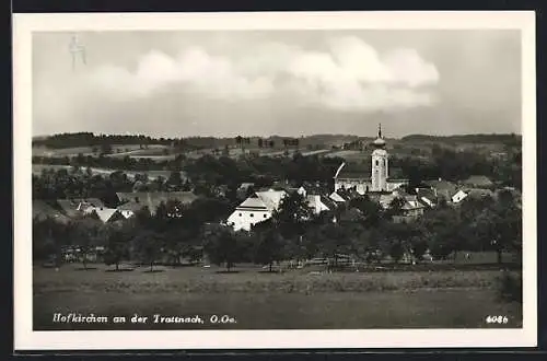 AK Hofkirchen an der Trattnach, Gesamtansicht mit Umgebung