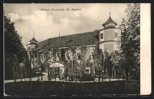 AK Wimsbach /Ob.Oesterr., Schloss Wimsbach