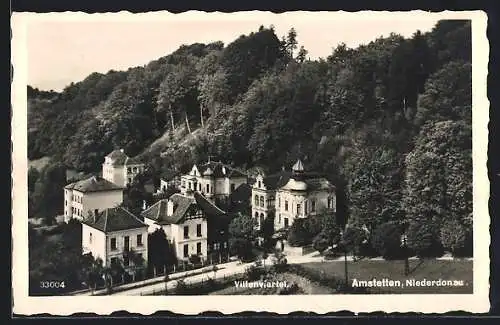 AK Amstetten, Villenviertel