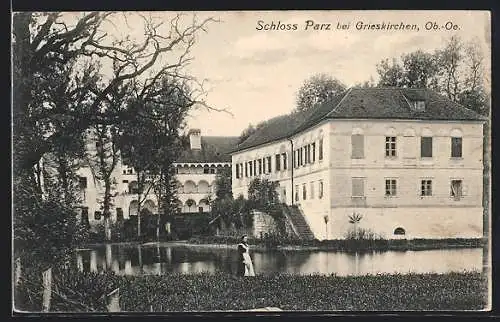 AK Grieskirchen /Ob.-Oe., Schloss Parz