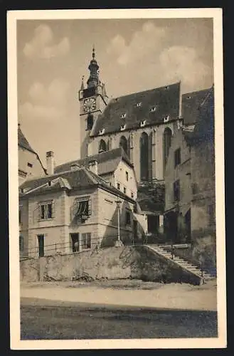 AK Krems /Donau, Blick auf Piaristenstiege