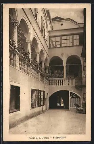 AK Krems a. d. Donau, Renaissance- Arkadenhof Fellner-Hof