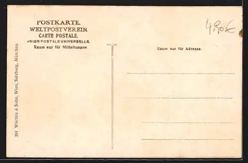 AK Hallstatt, Fernsicht g. Grub