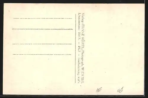 AK Raabs a. d. Thaya, Blick über die Dächer