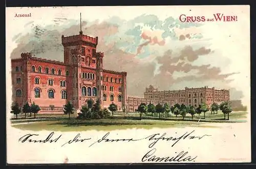 Lithographie Wien, Arsenal