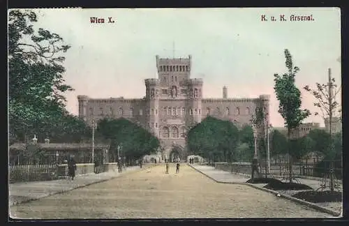 AK Wien, KuK Arsenal hinter Strassenpartie