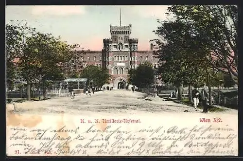 AK Wien, K. u. k. Artillerie-Arsenal