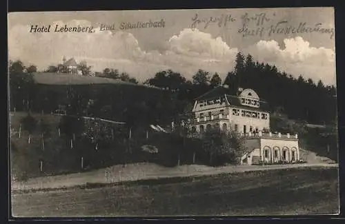 AK Bad Schallerbach, Hotel Lebenberg