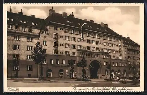 AK Wien, Gemeindebau, Fuchsenfeldhof-Längenfeldgasse