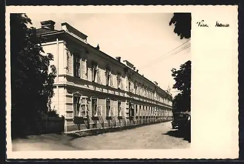 AK Wien, Haus am Wienerwald in der Strasse Waldgasse 16