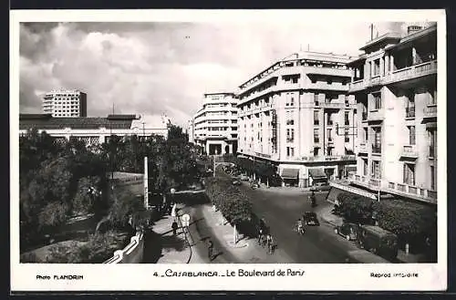 AK Casablanca, Le Boulevard de Paris