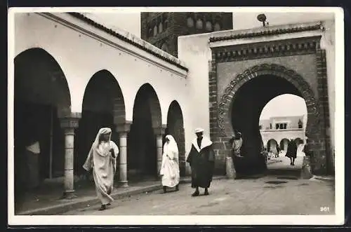 AK Casablanca, Eingeborenen-Viertel