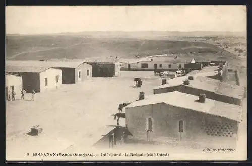 AK Bou-Anan, Intérieur de la Redoute, coté Ouest