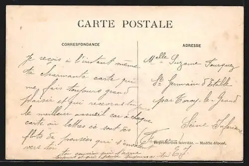 AK Bou-Anan, Le village et la Redoute, vue des jardins