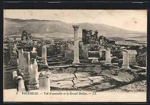 AK Volubilis, Vue d`ensemble et le Grand Bassin