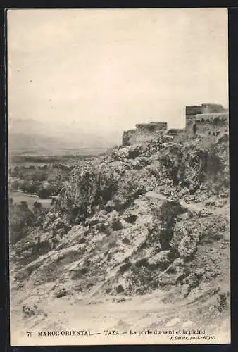 AK Taza, La porte du vent et la plaine